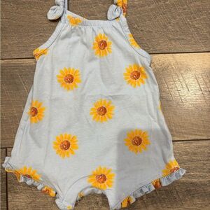 Old Navy Blue and Yellow Baby Outfit